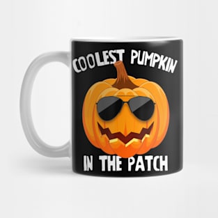 Kids Coolest Pumpkin In He Patch Halloween Boys Girls Gift Mug